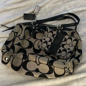 real vintage coach purse and clutch